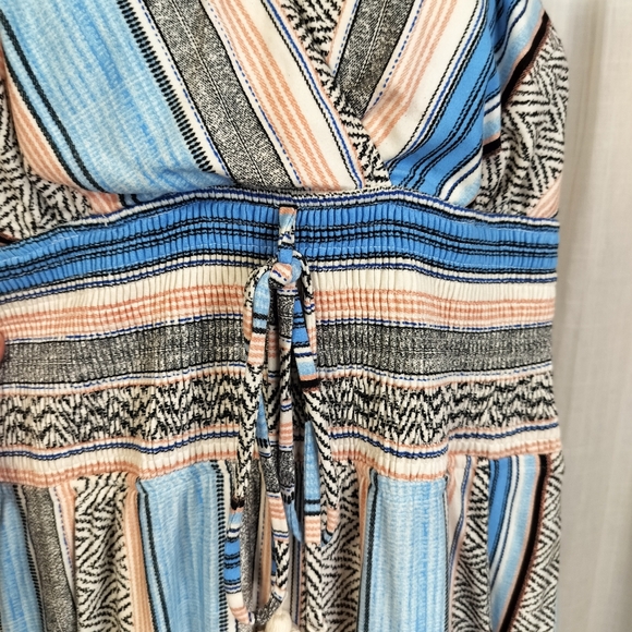 2/$30 Venus Pastel Blue & Pink Halter Jumpsuit‎ Womens Sz S Super Soft - Picture 5 of 16